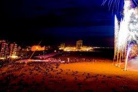 Vuurwerk Oostende nieuwjaar