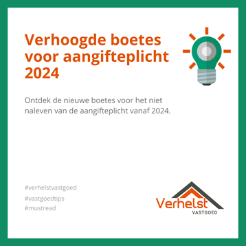 Verhoogde boetes voor aangifteplicht 2024