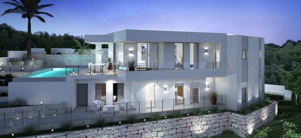 Nieuwbouwproject met prachtig uitzicht in Moraira