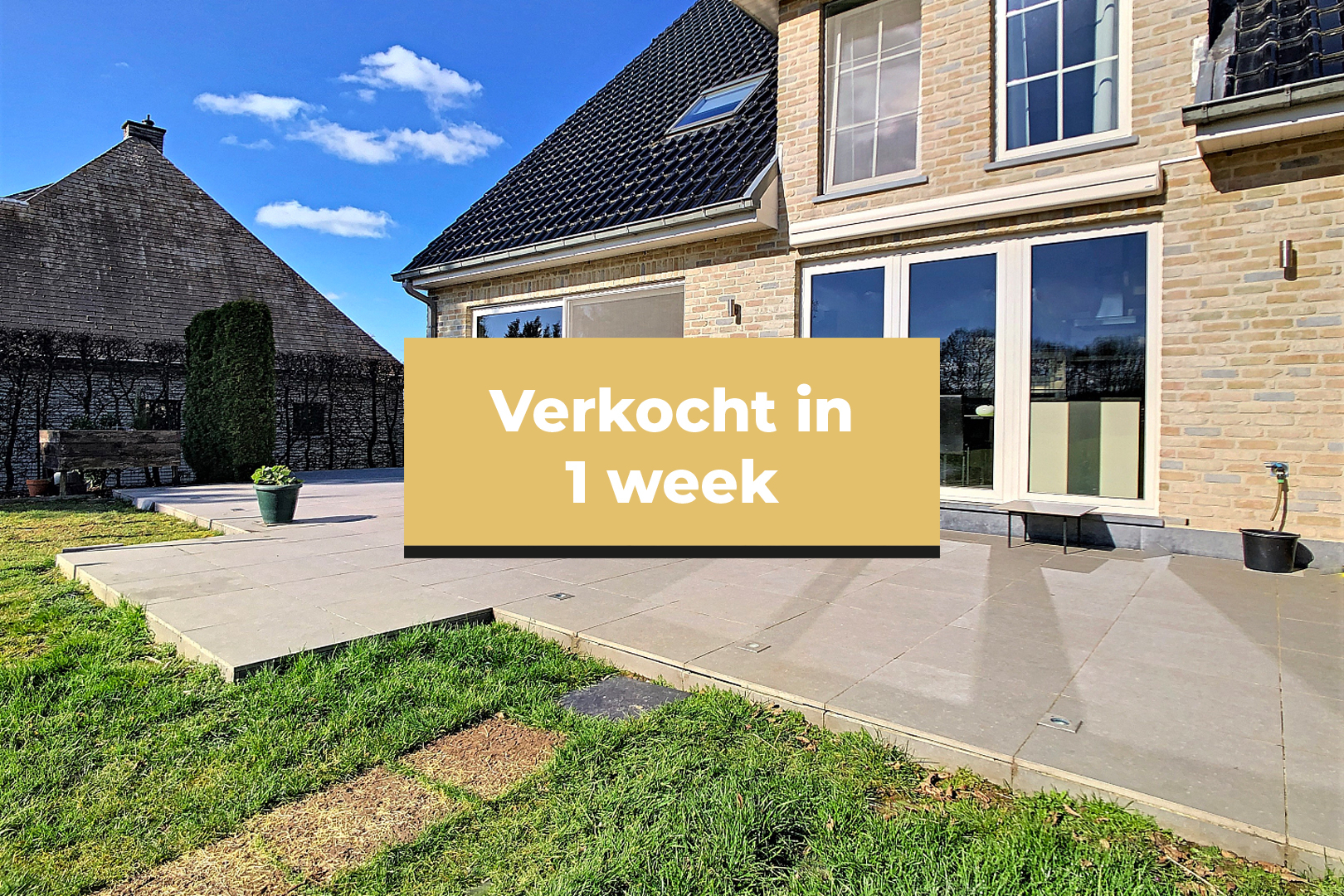 TOPWONING OP 1200M2 AAN DE VOORDEUR VAN HET BRUSSELSE !