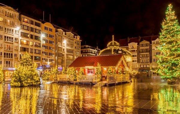 Strandvervlijf huis van de kerstman Oostende