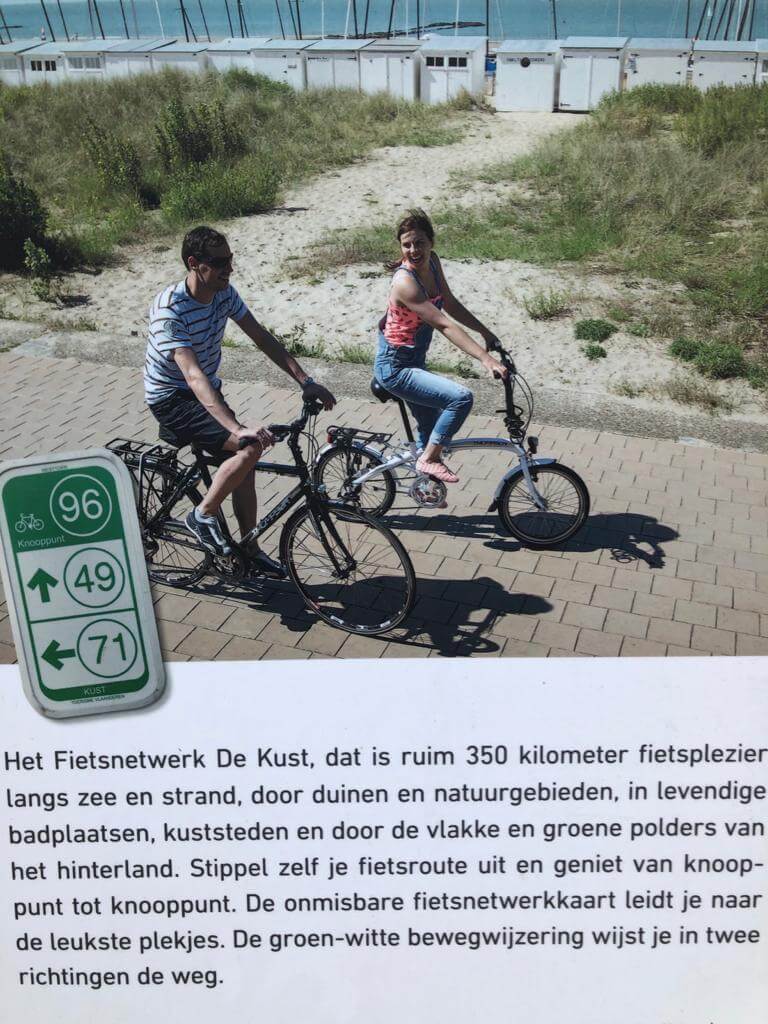 Fietsroute Oostende