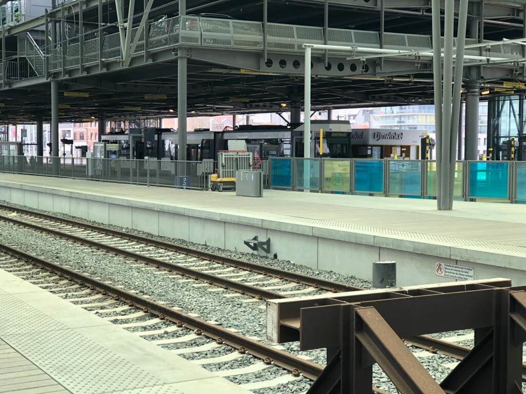 Tram rechtstreeks in treinstation