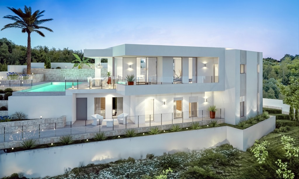 Nieuwbouwproject met prachtig uitzicht in Moraira