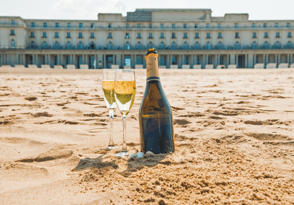 Sfeer boulevard de champagne epernay